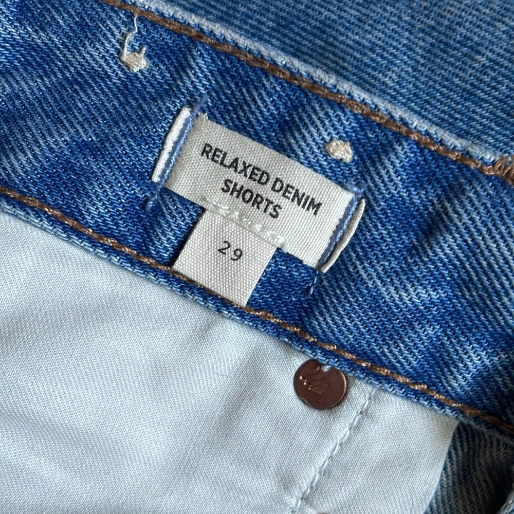 Madewell Relaxed Denim Shorts - Picture 3 of 3